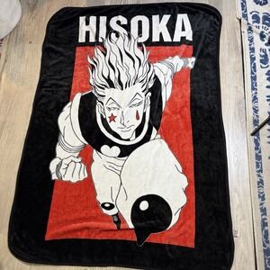 Bioworld Hunter X Hunter Hisoka Blanket, Plush Hunter X Hunter Blanket